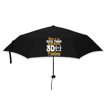 3D Printer 3D Printing - Umbrella (small) - black - Front