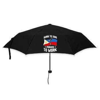 Chemise philippine Videoke Karaoke Philippines - Parapluie standard - noir - Devant
