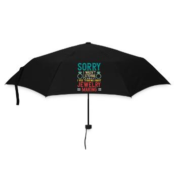 Fabrication de bijoux Fabricant de bijoux - Parapluie standard - noir - Devant