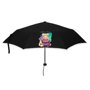 Dont Forget to Smile. Joy, happiness, positivity, - Umbrella (small) - black - Front