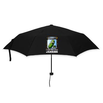 Pickle Lover Funny Pickle Dill Pickle Pickled - Umbrella (small) - black - Front