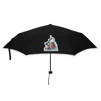 Farming Place Legendary Loot Level Gamer Shirt - Regenschirm (klein) - Schwarz - Vorne