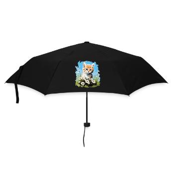 Cymric Kitten Cymric Cat - Parapluie standard - noir - Devant