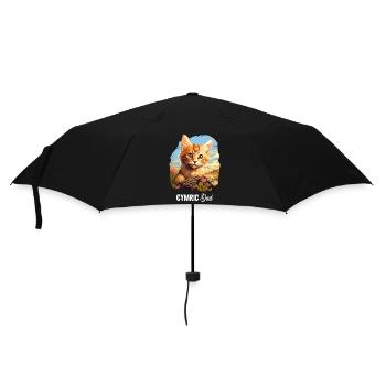 Cymric Kitten Cymric Cat - Parapluie standard - noir - Devant