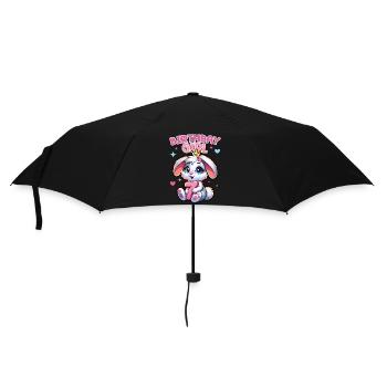 Anniversaire Fille, Anniversaire Enfants, 7 Ans, Fille - Parapluie standard - noir - Devant
