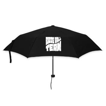 Bocce Ball Team Outfit mit Jack Bocci Game Bocce - Regenschirm (klein) - Schwarz - Vorne