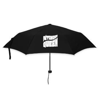 Boules de pétanque Queen pour pétanque Boules de pétanque - Parapluie standard - noir - Devant