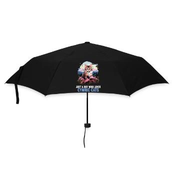 Cymric Kitten Cymric Cat - Parapluie standard - noir - Devant