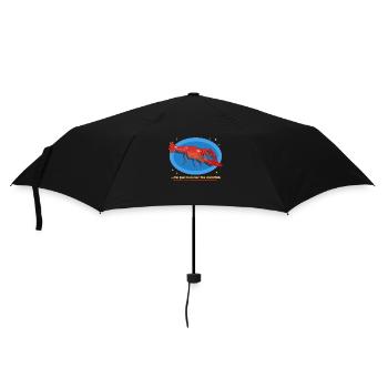 Crayfish Noble Crayfish Seafood Gift - Umbrella (small) - black - Front