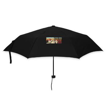 Explore Utah National Parks Mountains - Umbrella (small) - black - Front