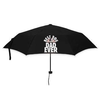 Best Dog Dad Ever Frenchie French Bulldog - Umbrella (small) - black - Front