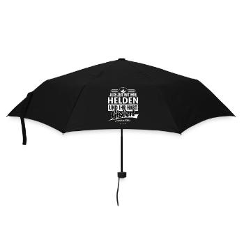 Chaque époque a ses héros Vous avez Gisbert - Parapluie standard - noir - Devant