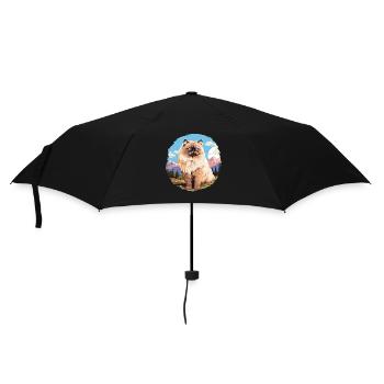 Chat de l’Himalaya Colourpoint Katze - Parapluie standard - noir - Devant