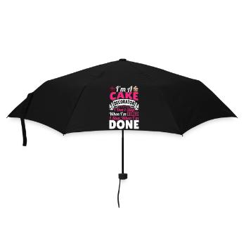 Cupcakes Bakery Owner Pastry Chef - Umbrella (small) - black - Front