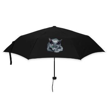 Korat Chaton Korat Chat - Parapluie standard - noir - Devant