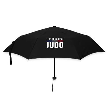 Je peux pas j'ai judo judoka Art Martial Japonais - Parapluie standard - noir - Devant