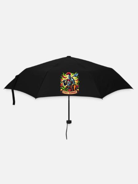 Lovers of spicy food, Chili Peppers Chef - Umbrella (small) - black