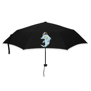 Dolphin Poker Jetons de Poker - Parapluie standard - noir - Devant
