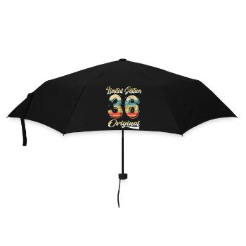 88 Years Birthday Vintage 1936 Limited Edition - Umbrella (small) - black - Front
