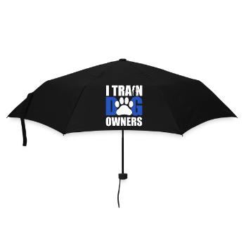 Training Humans to Speak Dog Certified Dog Trainer - Umbrella (small) - black - Front