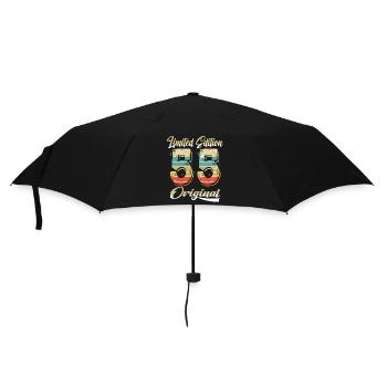 69 ans anniversaire vintage 1955 édition limitée - Parapluie standard - noir - Devant