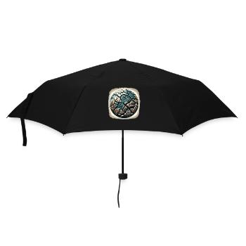 Fossil Hunter, Fossil Hunter, Paleontologist - Umbrella (small) - black - Front