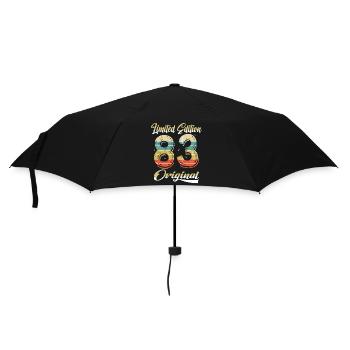 41 Years Birthday Vintage 1983 Limited Edition - Umbrella (small) - black - Front