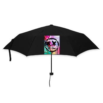Every day is summeradventure - Parapluie standard - noir - Devant