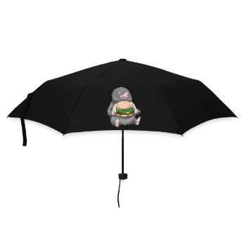 Mole Cheeseburger - Parapluie standard - noir - Devant