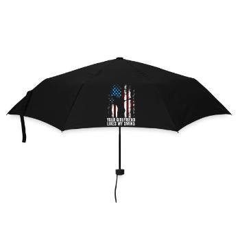 Ta copine aime mon swing - Parapluie standard - noir - Devant