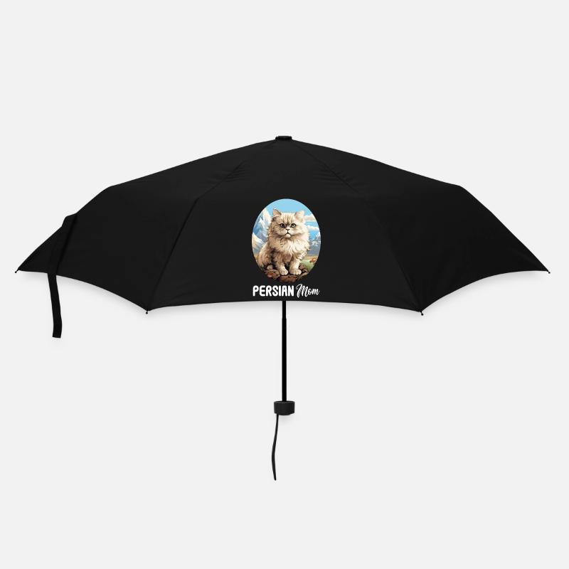 Persian Cat Perserkatze - Regenschirm (klein) - Schwarz
