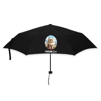 Persian Cat Perserkatze - Umbrella (small) - black - Front