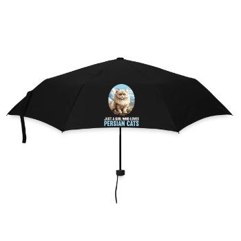 Persian Cat Perserkatze - Umbrella (small) - black - Front