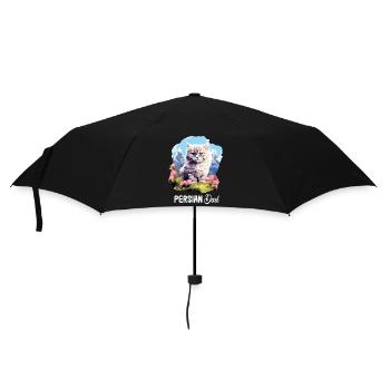 Persian Cat Perserkatze - Umbrella (small) - black - Front