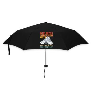 Sneakerhead Sneaker Collector - Umbrella (small) - black - Front