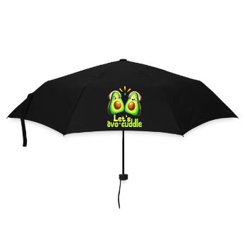 Let's cuddle avo cute motif - Umbrella (small) - black - Front