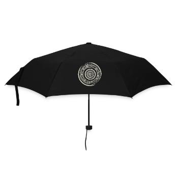 Pétroglyphe Art rupestre ancien Rock dessin indien - Parapluie standard - noir - Devant