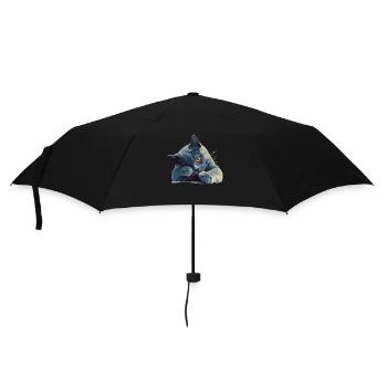 Chat bleu russe Russisch Blau Katze - Parapluie standard - noir - Devant