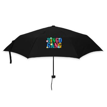 Joueur de bingo Bingo Gang - Parapluie standard - noir - Devant