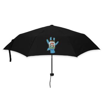 Frog Toad Frogs Fantasy Hand - Umbrella (small) - black - Front