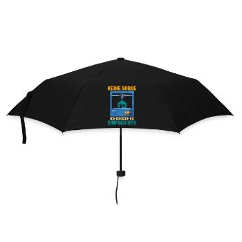 3D Printing - Umbrella (small) - black - Front