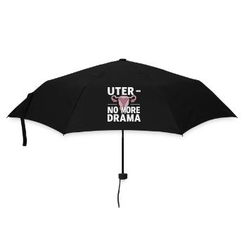 Hysterectomy surgery to restore the - Umbrella (small) - black - Front