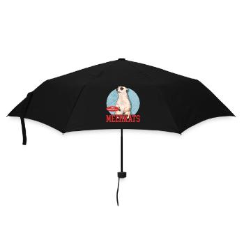 Suricate Drôle Cadeau de Suricate - Parapluie standard - noir - Devant