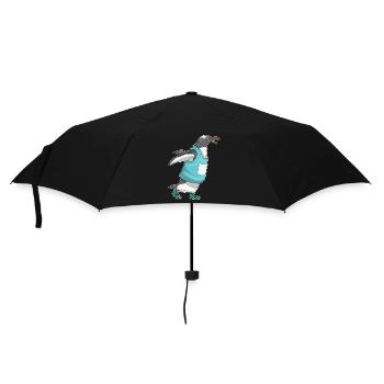 Penguin Jogger Jogging Sport - Umbrella (small) - black - Front