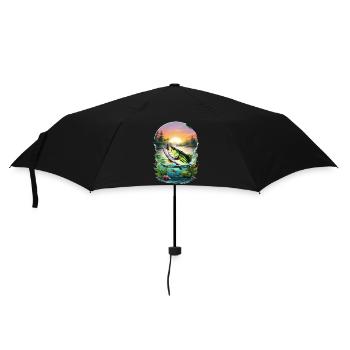 Poisson bar - Parapluie standard - noir - Devant