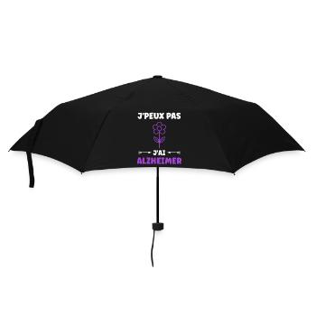 Sensibilisation à la maladie d’Alzheimer - Parapluie standard - noir - Devant
