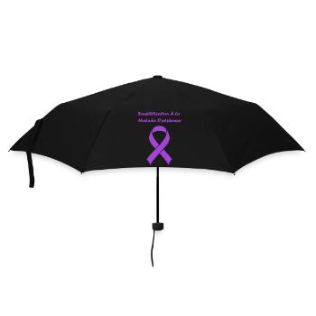 Sensibilisation à la maladie d’Alzheimer - Parapluie standard - noir - Devant