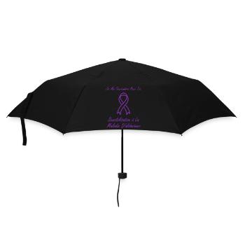 Sensibilisation à la maladie d’Alzheimer - Parapluie standard - noir - Devant
