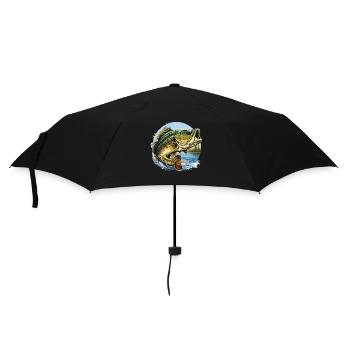 Poisson bar - Parapluie standard - noir - Devant