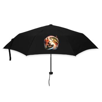Poisson bar - Parapluie standard - noir - Devant